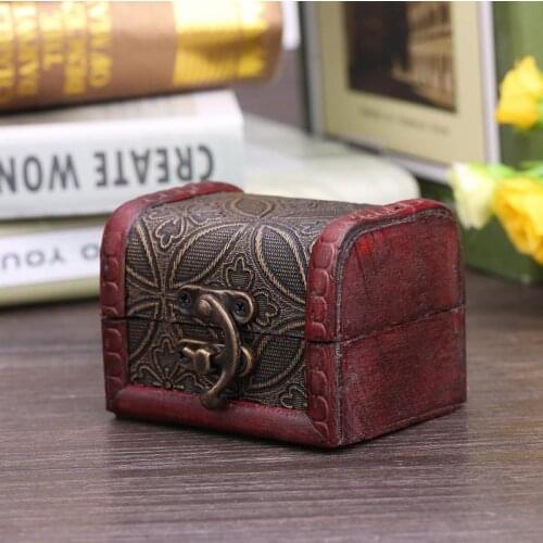 Hot Sale Antique Chic New Ring/Necklace/Earrings/Bracelet Display Wooden Case Beautiful Women Jewelry Storage Box Case Holder
