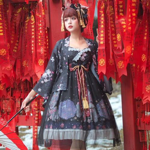Gothic Lolita Dress Soft Sisiter Dress Women Princess Dress Girl Kawaii Clothing Halloween Cosplay Loli Victorian Dress SL4120