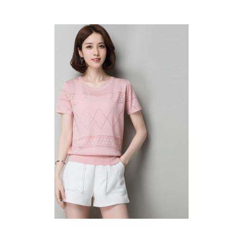 Fashion Logo Printing T Shirts Womens red Short Sleeve Fashion 100% cotton Female T-Shirts