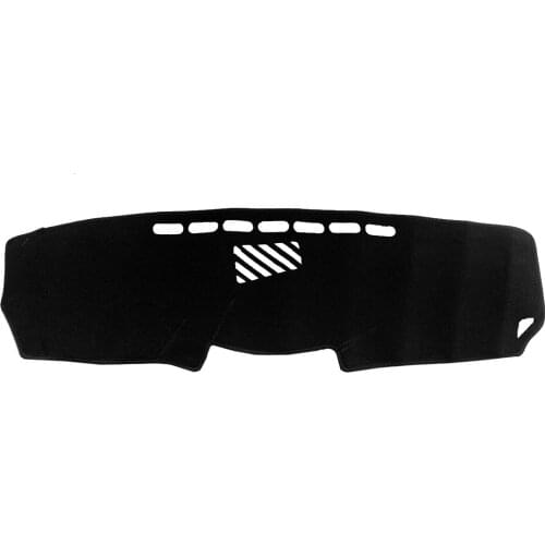 Non-slip Bottom Anti-sun Dashboard Cover Dash Carpet Pad Cap Mat Black Fit For Lexus Is250 Is350 Isf Is250c 2009 2010