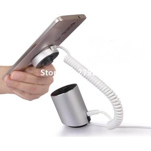 360 degree rotate mobile tablet security alarm display holder stand for pad and cell phone