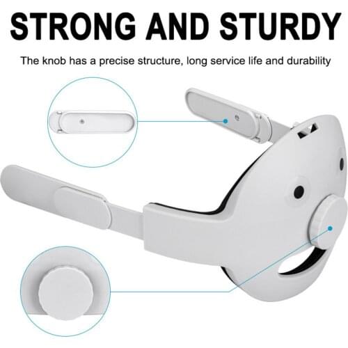 Adjustable Headset VR Accessories Suitable For Oculus Quest 2 Headset Replaceable Suitable For Oculus Quest 2