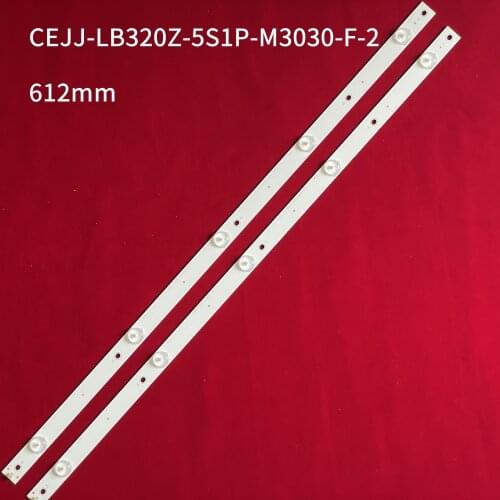 LED Backlight strip 5 lamps For Philips LE32M3776 CEJJ-LB320Z-5S1P-M3030-F-2 AOC LE32M3778 32PHF5292/T3