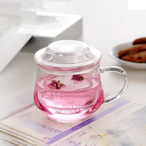 Heat Resistant Glass cup,teapot with lid filter/strainer,coffee,Home office Dinkware,pu'er/Dahongpao/Milk oolong/white tea Cha