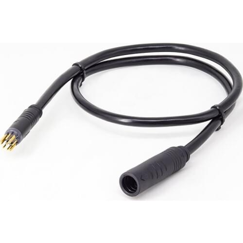 EBike Motor Extension Cable Connector Female To Male 60cm 9Pin Electric Bike Motor Cables For E-bike Accessory