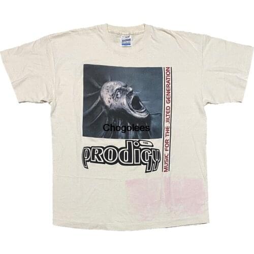 VINTAGE 1994 THE PRODIGY Music for the Jilted Generation Claustrophobic Sting Rare 90s T shirt