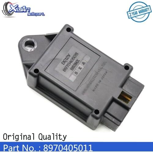 XUAN 8970405010 8970405011 Time Relay New for ISUZU C240 Engine for Excavator EX35U EX27U EX50U