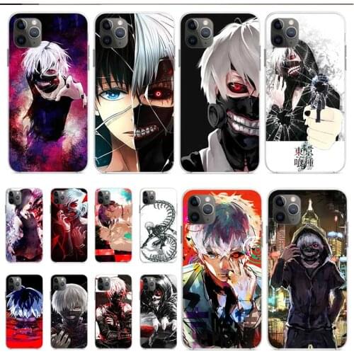 Japanese anime Tokyo Ghoul Japan Suave TPU Phone Cases For iPhone XR X XS 11 Pro Max 7 8 6 6S plus 5 5S Back Fundas Coque Covers