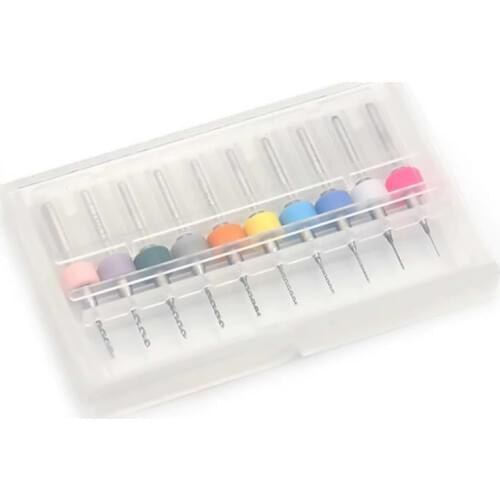 10pcs 0.3mm to 1.2mm PCB mini drill Bit tungsten steel carbide for print circuit board cnc drill Bits Machine