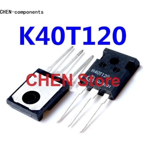 10pcs K40T120 Original IGBT Single pipe TO-3P