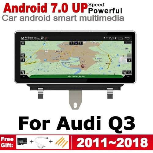 IPS Android 2 DIN Car DVD GPS For Audi Q3 8V 2011~2018 MMI Navigation Multimedia Player Stereo Radio WiFi System