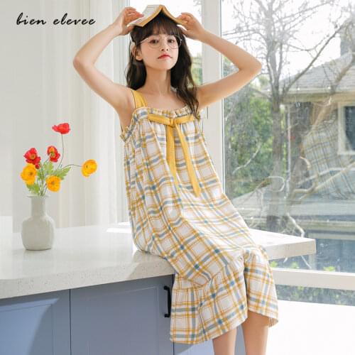 Bien Elevee Women's Long Nightgowns