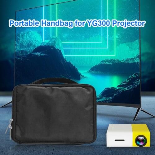 Projector Storage Organizer Case Waterproof Box Accessories Anti Scratch Carrying Storage Bag for Mini Projectors