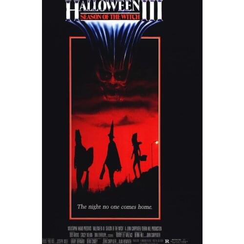 Halloween III: Season of the Witch Horror Flim Art Vintage Retro Decorative Poster Wall Canvas Sticker Home Bar Decor Gift