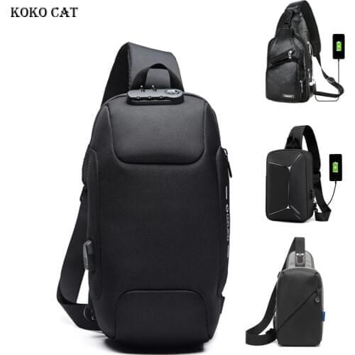 KOKO CAT Men's Shoulder Backpacks