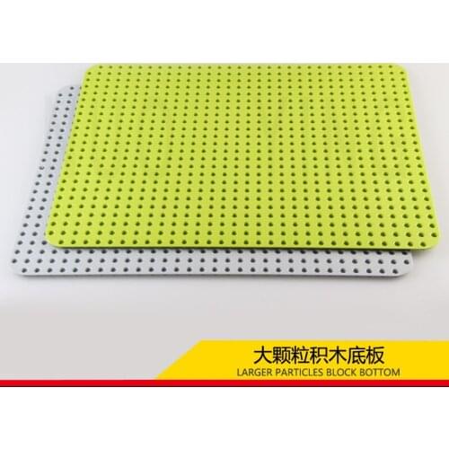Building Block Wall Super Large Kindergarten Small Particle Building Block Bottom Plate Compatible With Household Wall-moun