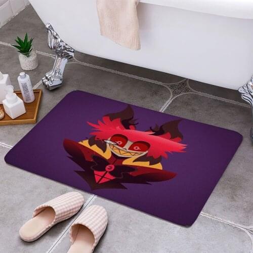 Alastor 3D Print Doormats Rectangle Non-Slip DoorMat Bedroom Kitchen Entrance Print Door rugs Dropshipping