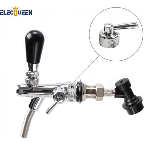 Beer Tap Faucet with Ball Lock ,Adjustable Facuet with chrome plating For Cornelius Keg,homebrew kegging kit