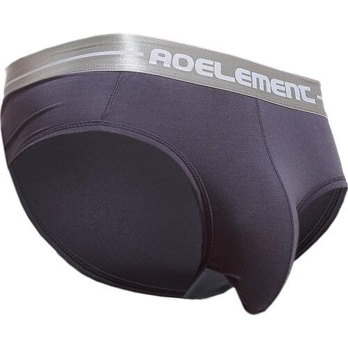 2021 New Sexy Underwear Men Briefs Shorts Cueca Modal Panties Push Up Breathable U Convex Pouch Underpants Ropa Interior Hombre