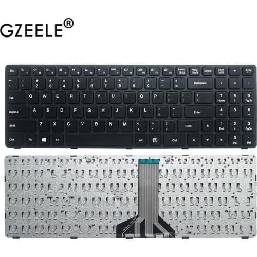 GZEELE New for Lenovo tianyi/Ideapad 100-15 100-15IBY 100-15IBD 300-15 B50-10 B50-50 black Laptop Keyboard English