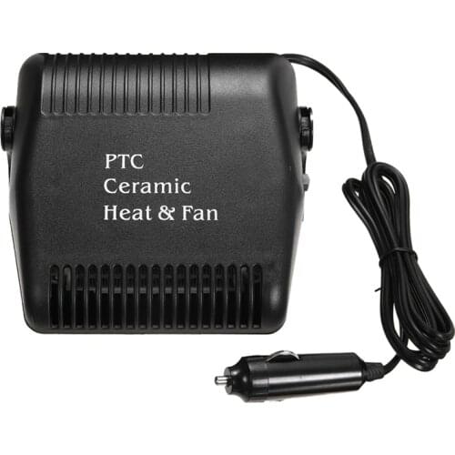 500W 12V Car Fan Heater Defroster Cooler Dryer Demister Outlet Cold / Hot Wind Auto Portable Heating Fan