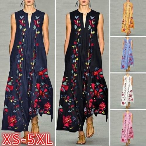 S-5XL Plus Size African Maxi Dresses For Women 2020 African Clothes Africa Dress Dashiki Ladies Clothing Ankara African Dress