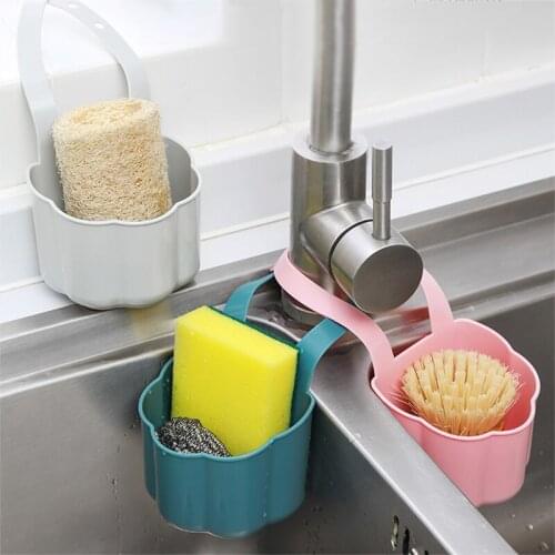 Kitchen Sink Drain Rack Sponge Soap Debris Rack Plastic Hanging Storage Basket Faucet Organizer Shelf Home Kitchen Tool cuisine