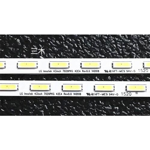 LED backlight strip 42 LAMP for LG Innotek 43inch 7020PKG 42EA Rev0.0 Sony KD-43X8309C KD-43X8300C KD-43X8305C KD-43X8307C