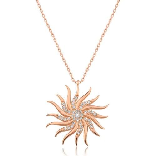 Tevuli 925 Sterling Silver Wind Vane Lady Necklace