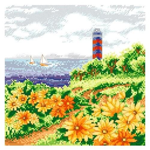 Embroidery Package Cross Stitch Kits Unopen New Luxurious Its Summer DIY Handicraft Embroidery Kit Free shipping