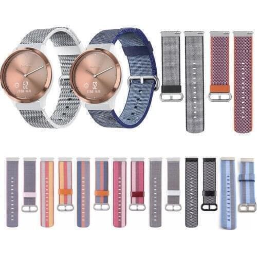 High Quality Nylon Watchband For Xiaomi Huami Amazfit Bip GTS GTR 42mm Steel buckle Watch Band Wristband Strap