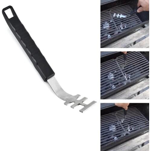 1pc Grill Heat-Resistant Grill Grate Lifter Anti-Scald Cooking Grate Lifter Tool BBQ Grill Tools Accessories Kitchen Tools