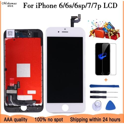 100% Test Work Touch Screen For iPhone 6s 6splus 7 LCD display Digitizer Assembly Replacement Module For iPhone 6 Fast Shipping