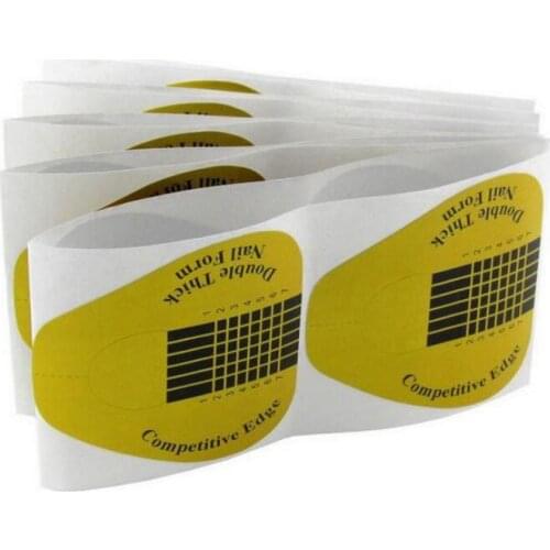 20Pcs High quality Nail Art Sculpting Extension Forms Guide Sticker Acrylic UV Gel Tips
