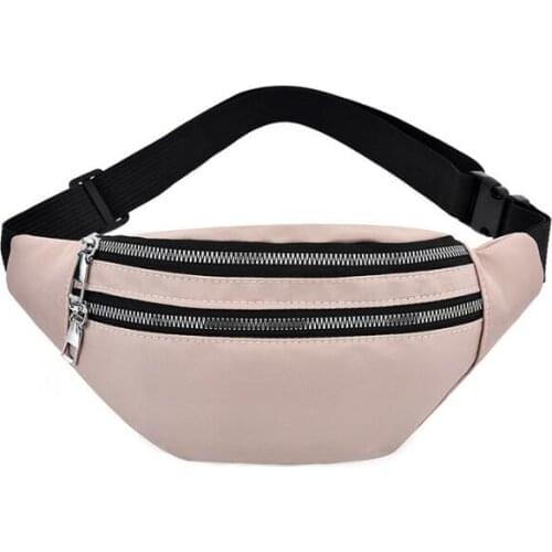2021 Fashion Women Waist Pack Casual Crossbody Chest Bags Unisex Hip Bum Bag Travel Belt Bag Sport Purse Pocket