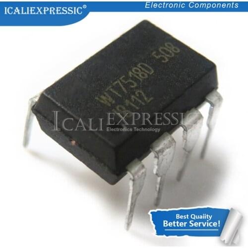 5PCS WT7518D WT7518 DIP-8 In Stock