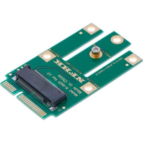 A+E Key A Key M.2 NGFF Wireless Module To MINI PCIE Adapter For Wireless Card