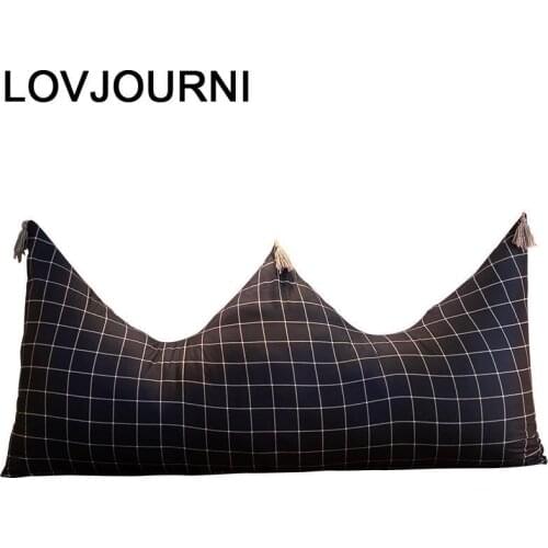 Bank Floor Poduszki Na Siedziska Capa De Almofada Decorativo Cojin Sofa Big Pillow Home Decor Cojine Back Bed Headboard Cushion