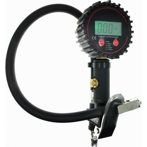 Digital Car Truck Tyre Inflation for Guns Monitoring Tool Air Tire Pressure Inflator Gauge LCD Display Dial Meter Vehicle Tester