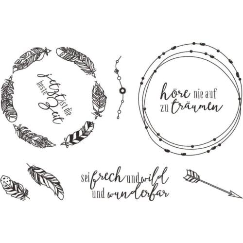 DIY Clear Stamps Scrapbook Paper Craft Clear stamp scrapbooking X0101