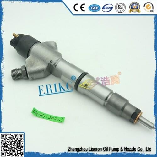 ERIKC original truck injector 0445120227 auto fuel injector 612600080977 manufacturer 0445 120 227 \ 0 445 120 227 for Weichai