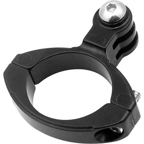 F06643 Motorcycle Bike Bicycle Aluminum Handlebar Mount Tripods Holder Clamp for Gopro Hero 1/2/3/3+/4 SJ Camera Accessory +FS