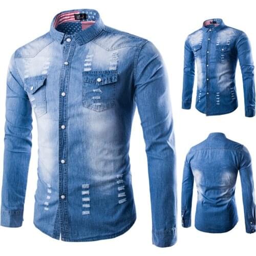 GIOVANBBELEOM/吉梵贝仑 Men's Slim Fit Shirts