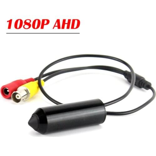 HD 1080P AHD Camera BNC Home Mini Surveillance 3.7mm Metal Bullet Security Black Small CAMERAS