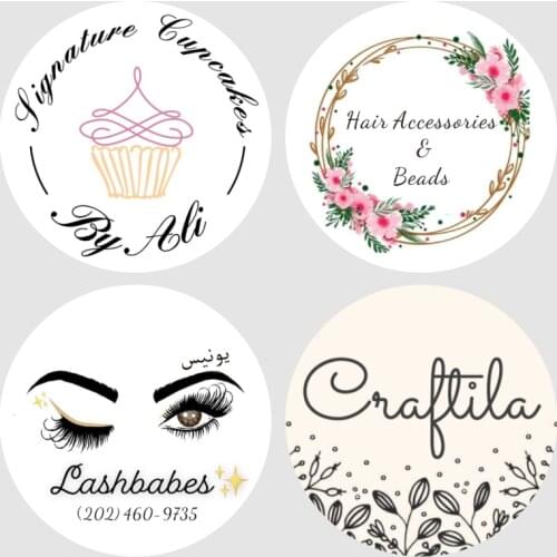 Custom Stickers 3-10 Cm, Personalized Stickers, LOGO, Can Be Printed On White, Kraft Paper, Transparent, Waterproof
