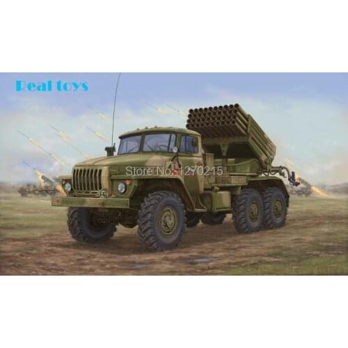Trumpeter model 01014 1/35 Russian BM-21 HAIL MRL LATE