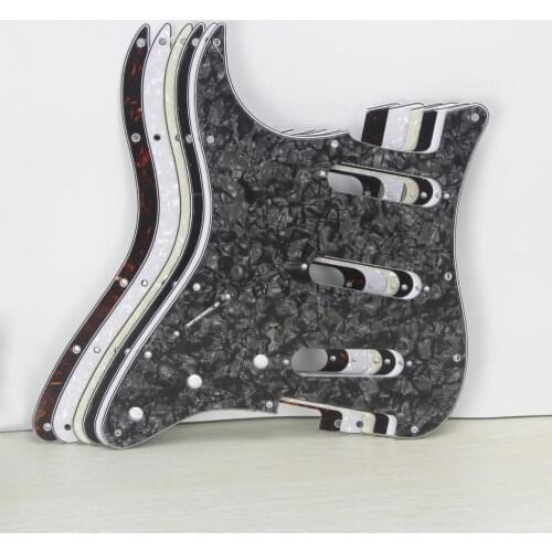 NEW Left Handed Pickguard Guitar Pick Guard SSS Scratch Plate for 11 Hole ST ,6 Colors for choose