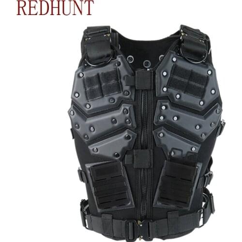 New Outdoor Tactical Vest Hunting Military Vest with 5.56 Magazine Pouches CS Paintball Protective Waistcoat Body Armor