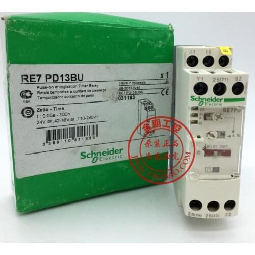 Original genuine Schneider Schneider time relay RE7PD13BU