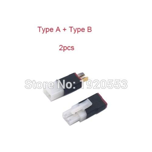 T Plug to TAMIYA Adapter Male Female Battery Conversion Dean Connector Accessories Parts For RC Aircraft Cars Helicopter Models